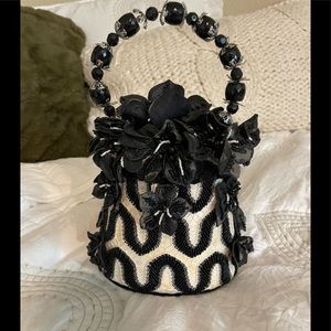 Authentic with Certification! Mary Francis unique clutch bag